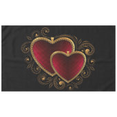 ハート テーブルクロス (正面(横))