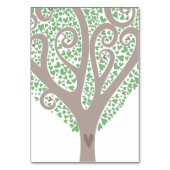 ハート テーブルナンバー (裏面)