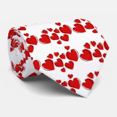 ハート デザイン ネクタイ (ロール)