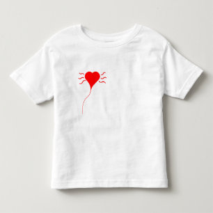 ハート トドラーTシャツ