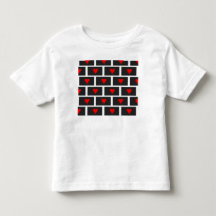 ハート トドラーTシャツ
