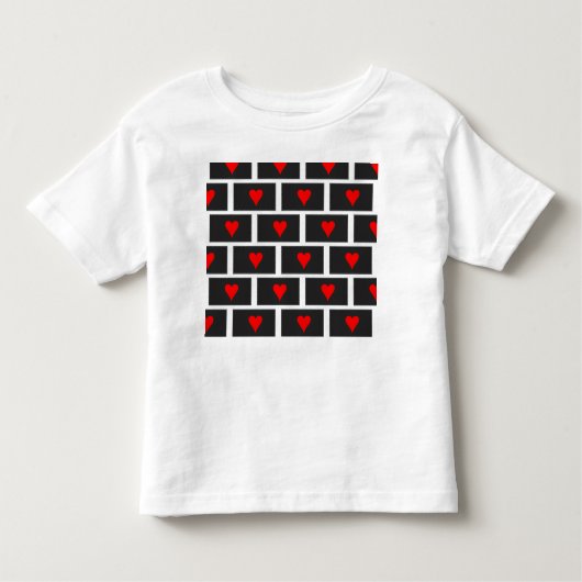 ハート トドラーTシャツ (正面)