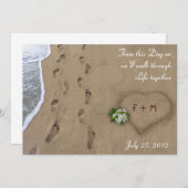 ハート&トラックスのお知らせ / 日程を保存 セーブザデート (正面/裏面)