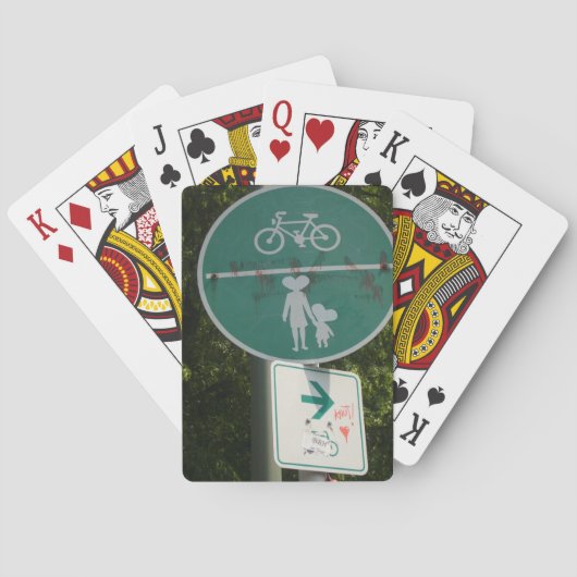 ハート トランプ (裏面)