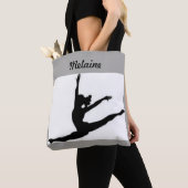 ハート トートバッグ (クローズアップ)