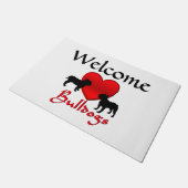 ハート ドアマット (アングル)