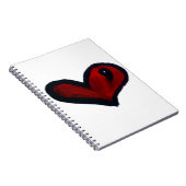 ハート ノートブック (右側)