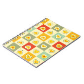 ハート ノートブック (左側)