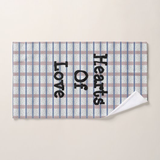 ハート ハンドタオル (ハンドタオル)