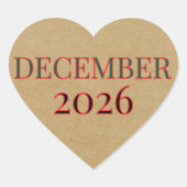 ハート ハートシール (正面)