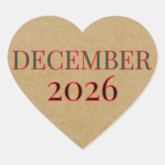 ハート ハートシール (正面)