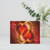 ハート(ハート) ポストカード (スタンド正面)