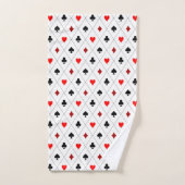 ハート バスタオルセット (ハンドタオル)