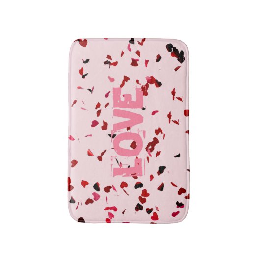 ハート バスマット (正面縦)