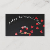 ハート・バレンタイン・エンクロージャ・カード エンクロージャーカード (正面)