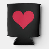 ハート バレンタイン ラブ ハート 缶クーラー (正面)