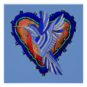 ハート・バードヒスパニック ポスター (正面)