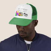 ハート、ヒッピー13、paintsplatter、火曜日NIGHTD… キャップ (インサイチュ)