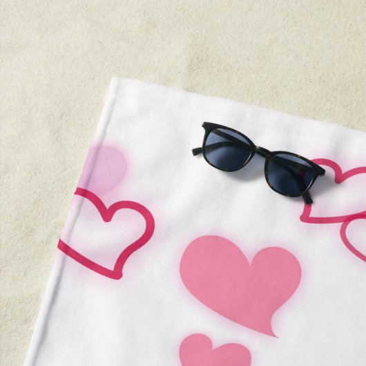 ハート ビーチタオル (インサイチュ)