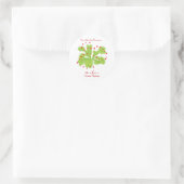 ハート&ビーナスフライトラップ ラウンドシール (バッグ)