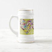 ハート ビールジョッキ (左)