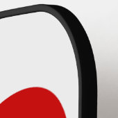 ハート ピックルボールラケット (左詳細)