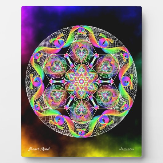 ハート フォトプラーク (正面)