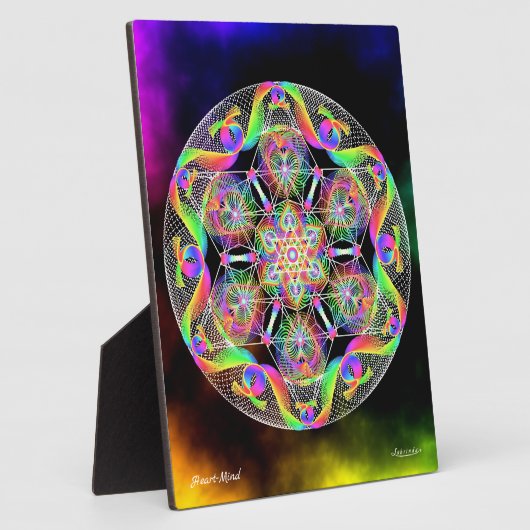 ハート フォトプラーク (側面)