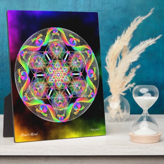 ハート フォトプラーク (側面)