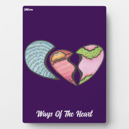 ハート フォトプラーク