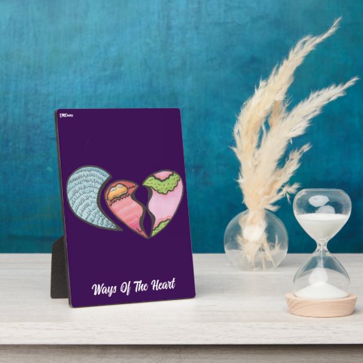 ハート フォトプラーク (側面)