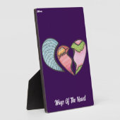 ハート フォトプラーク (側面)