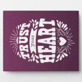 ハート フォトプラーク (正面)