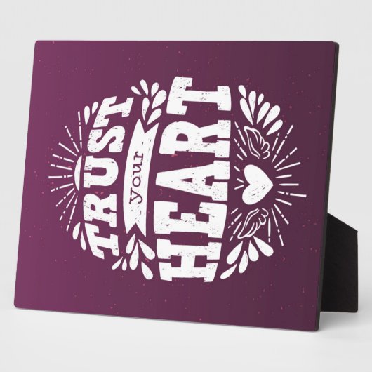 ハート フォトプラーク (側面)