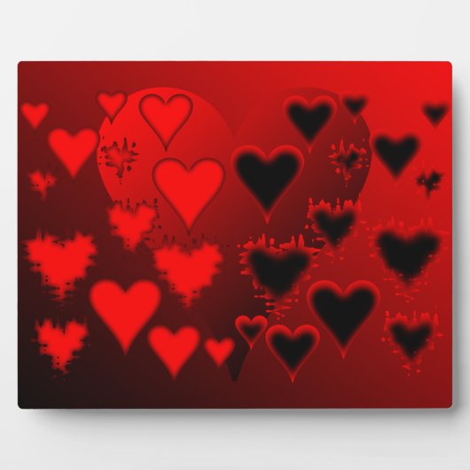 ハート フォトプラーク (正面)