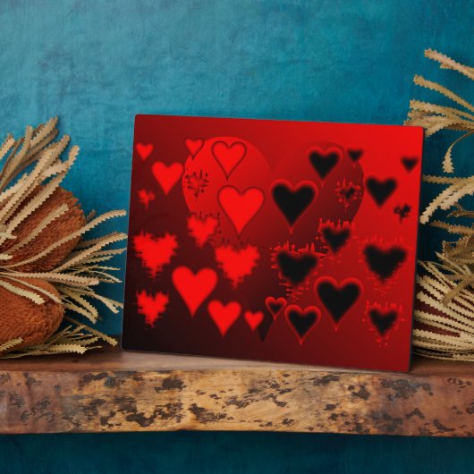 ハート フォトプラーク (側面)