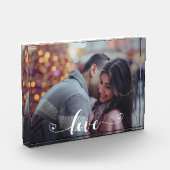 ハート フォト カスタム ファミリー ブロック (左)