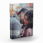 ハート フォト カスタム ファミリー ブロック (左)