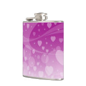 ハート フラスク (左)