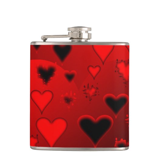 ハート フラスク (正面)