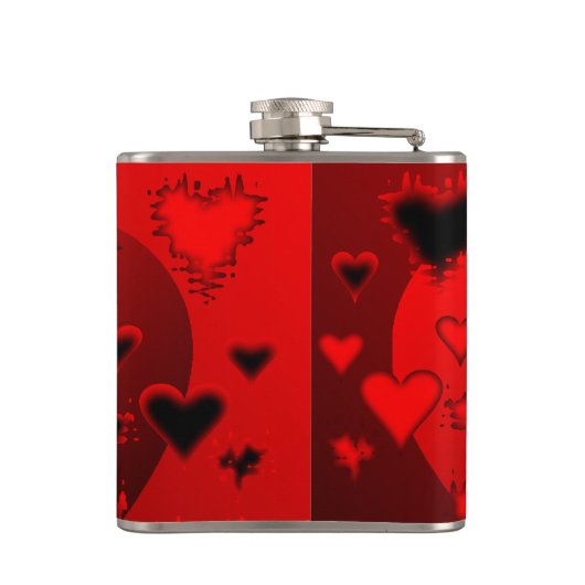 ハート フラスク (裏面)