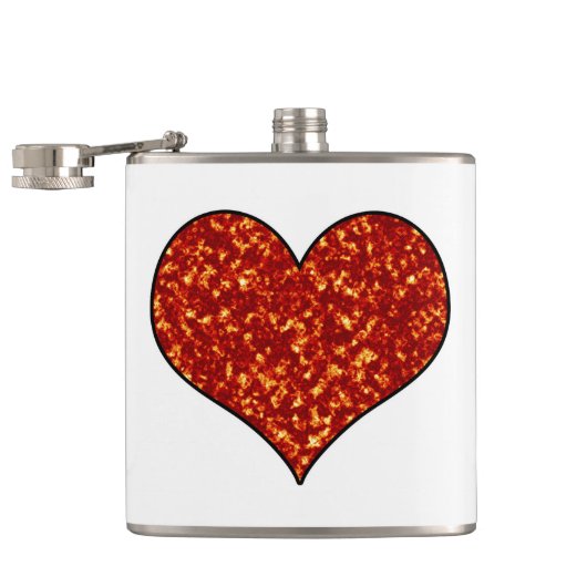 ハート フラスク (オープン)