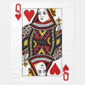 ハート フリースブランケット (正面)