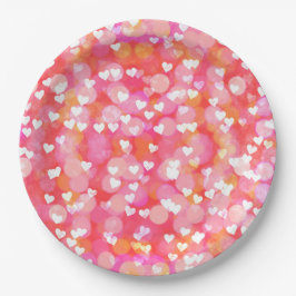 ハート ペーパープレート
