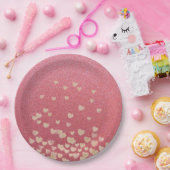 ハート ペーパープレート (パーティー)