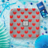 ハート ペーパープレート (パーティー)