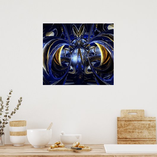 ハート ポスター (キッチン)