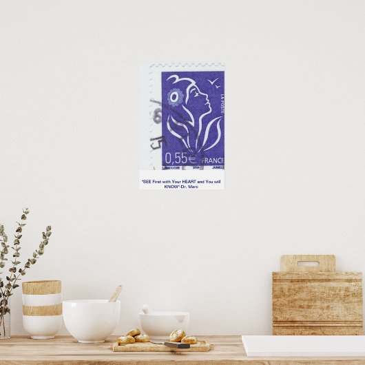 ハート ポスター (キッチン)