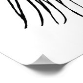 ハート ポスター (角)