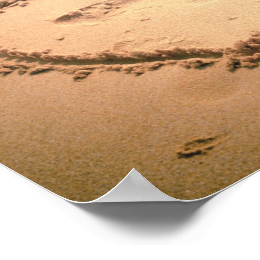 ハート ポスター (角)